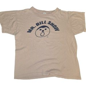 Saturday Night Live Mr. Bill Vintage T-Shirt Single Stitch - Men's Size Medium